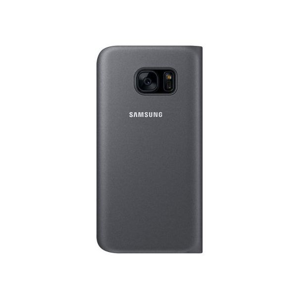 SAMSUNG Maska sa preklopom i prozorom S7, crna - EF-CG930-PBE