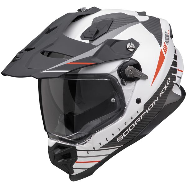 SCORPION Adf-9000 air feat matt white black red - 15SCO184472292