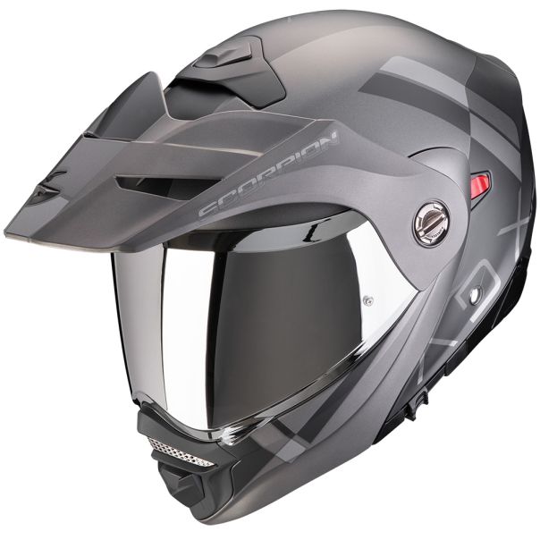 SCORPION Adx-2 galane matt black-silver - 15SCO89455159