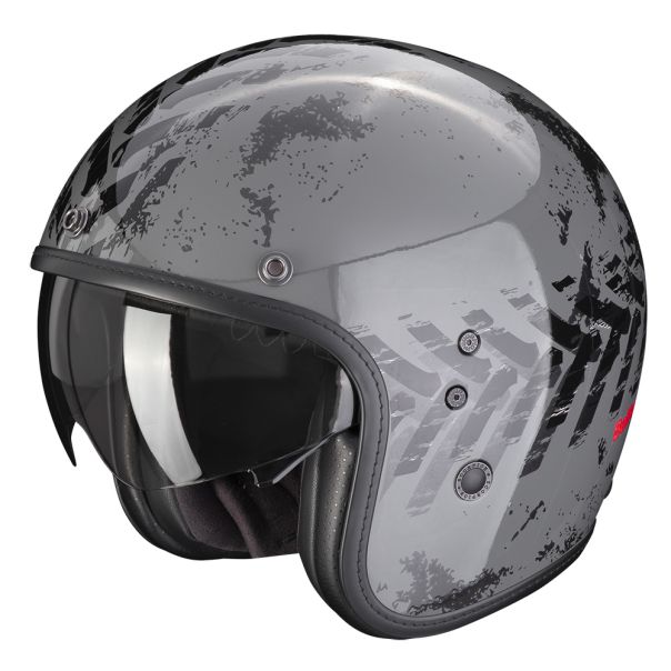 SCORPION Belfast evo nevada gray black kaciga - 15SCO78427152