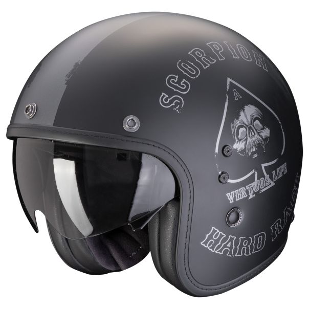 SCORPION Belfast evo romeo matt black-silver - 15SCO78459159