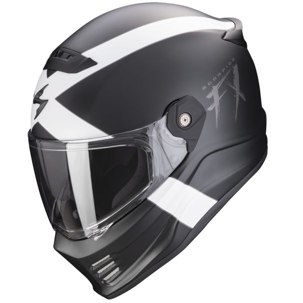 SCORPION Covert-fx gallus matt black white - 15SCO186420227