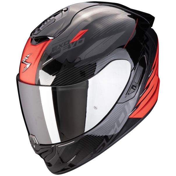 SCORPION Exo-1400 evo ii air luma black-red - 15SCO14044324