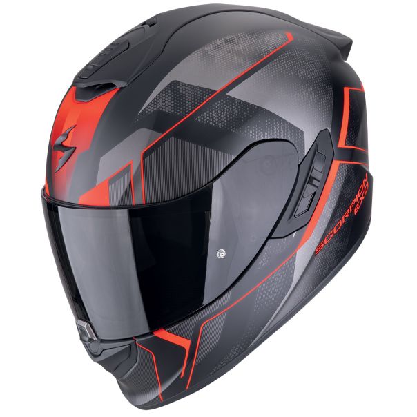 SCORPION Exo-1400 evo ii air intensio matt black-red - 15SCO14048624