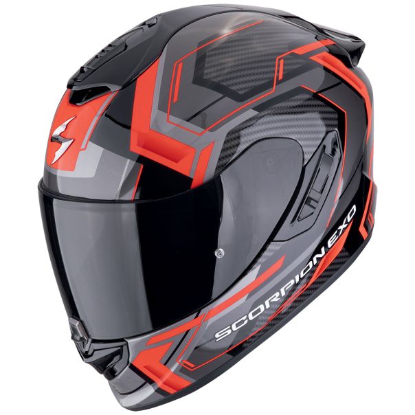 SCORPION Exo-1400 evo ii air linart black-red - 15SCO14048924