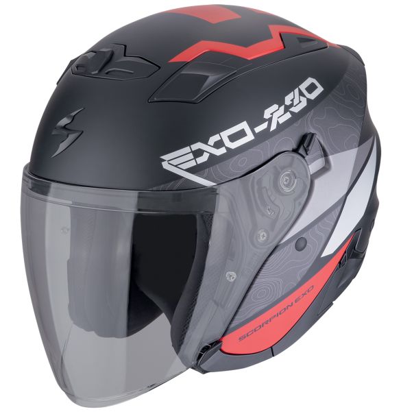 SCORPION Exo-230 band matt black-red-silver - 15SCO23481355