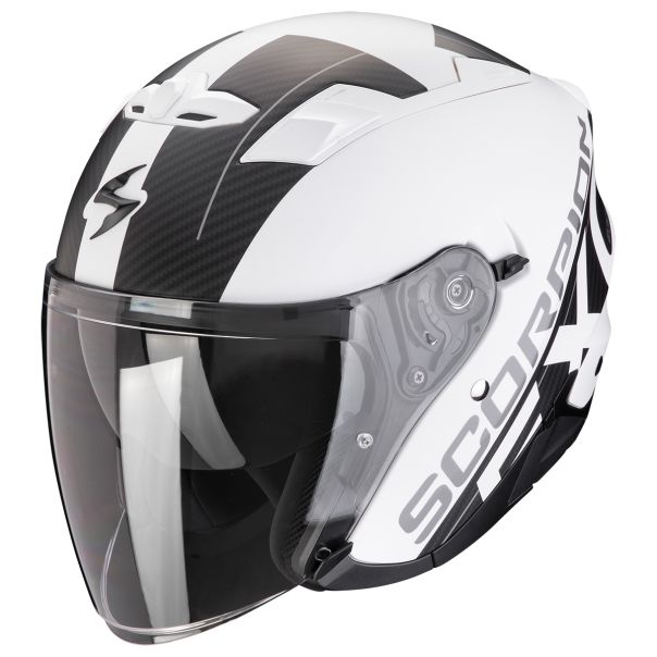 SCORPION Exo-230 qr matt white-black - 15SCO23461201