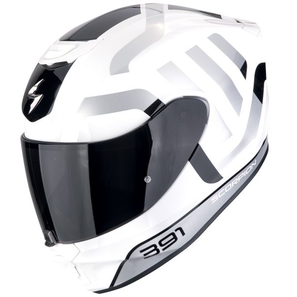 SCORPION Exo-391 arok white black silver - 15SCO139417286
