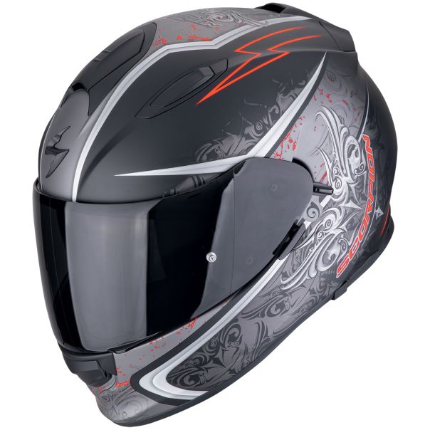 SCORPION Exo-491 run matt black red - 15SCO4810124