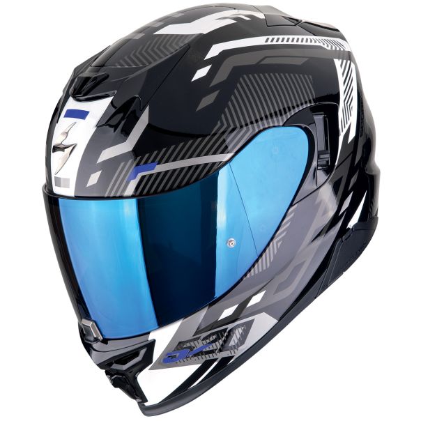SCORPION Exo-520 evo air ranka black white blue - 15SCO172494116