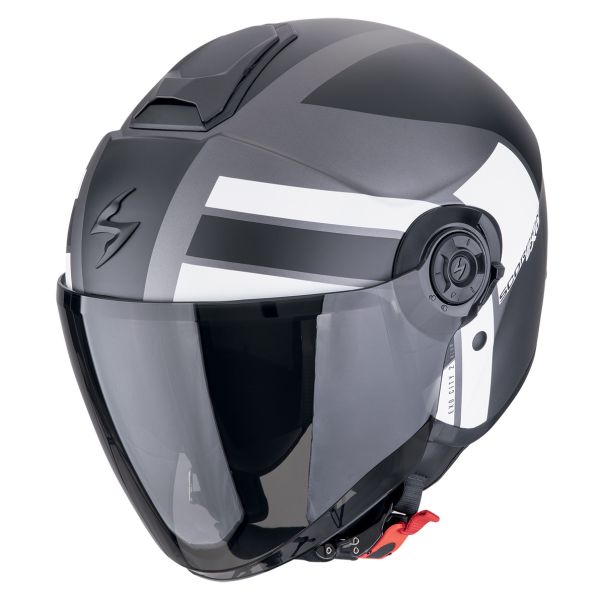 SCORPION Exo-city ii blur silver matt-black-white - 15SCO183496357