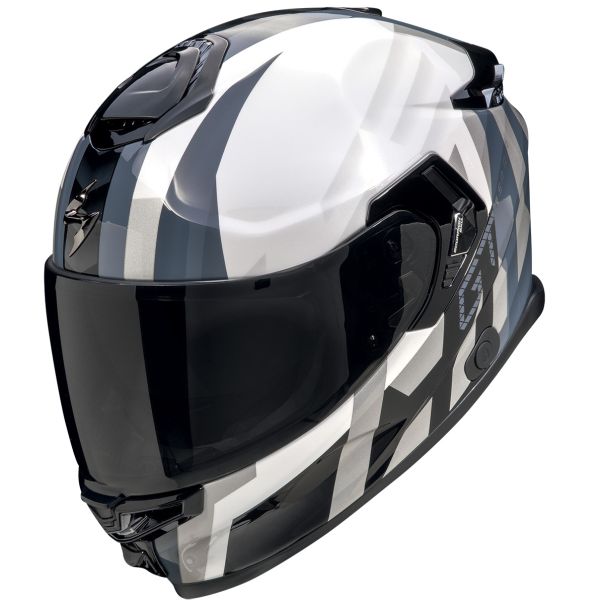 SCORPION Exo-gt sp air touradven pearl white-silver - 15SCO150467281