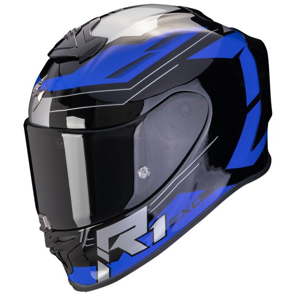 SCORPION Exo-r1 evo air blaze black-blue - 15SCO11044166