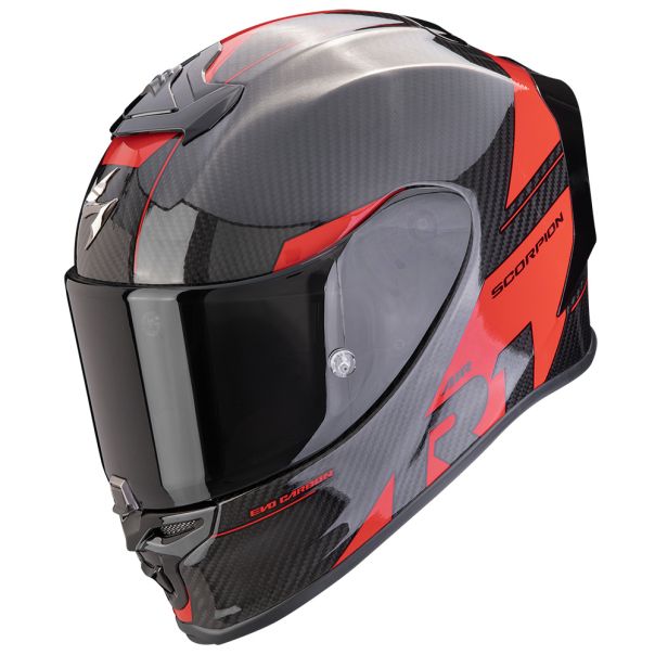SCORPION Exo-r1 evo carbon air rally black-red - 15SCO11043424