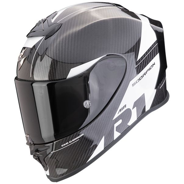 SCORPION Exo-r1 evo carbon air rally black-white - 15SCO11043455