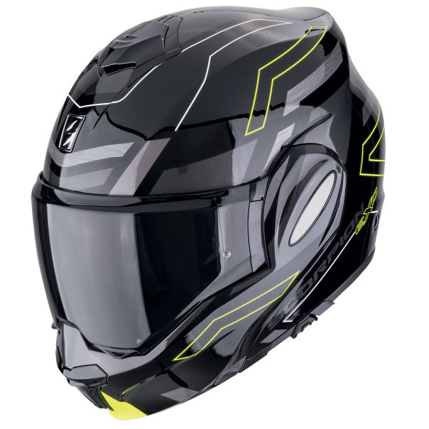 SCORPION Exo-tech evo conquer black-neon yellow - 15SCO118487141