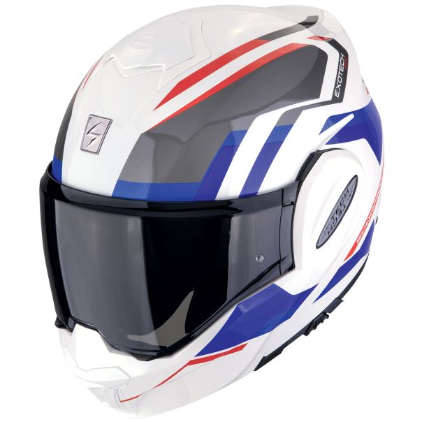 SCORPION Exo-tech evo furio white-red-blue - 15SCO118210359