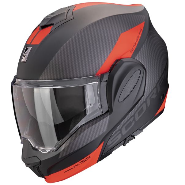 SCORPION Exo-tech evo team matt black-silver-red - 15SCO118457262