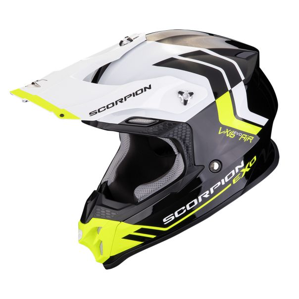 SCORPION Vx-16 evo air fusion black neon yellow - 15SCO146430141