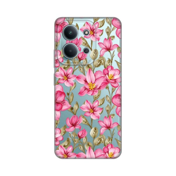 Maska za Xiaomi Redmi 15C 4G Magnolia Silikonska Print - EP2995208