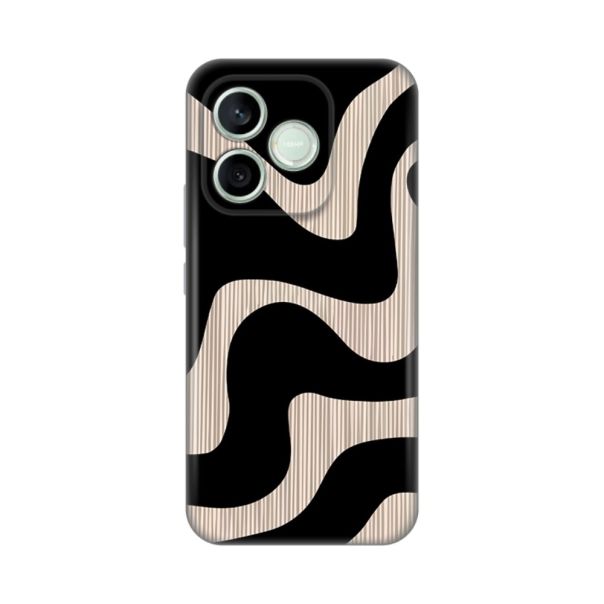 Maska za Honor 600 Lite Black Flow Silikonska Print Skin - EP2977140