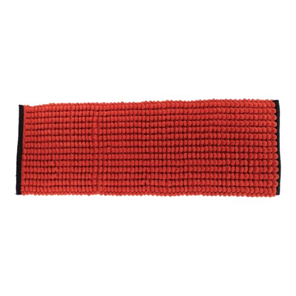 TENDANCE Prostirka za kupatilo 45x120cm, narandžasta/crna - AA7753124