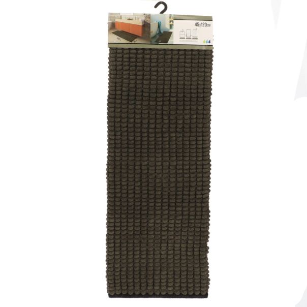 TENDANCE Prostirka za kupatilo 45x120cm, zelena/crna - AA7753143