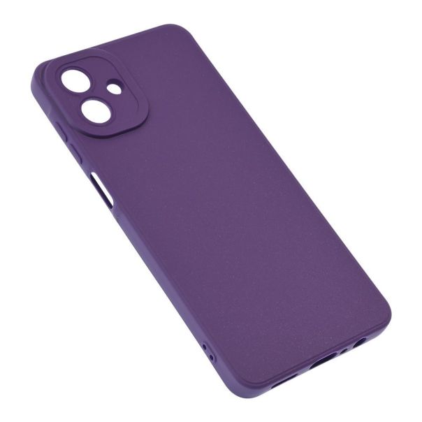 Maska za Samsung Galaxy A08 mat tamno ljubicasta Teracell Giulietta - EP3232762