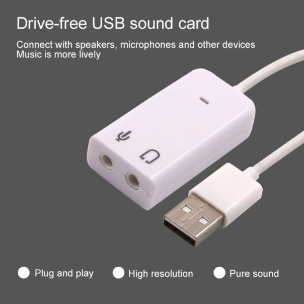 USB 2.0 zvucna karta 7.1 JWD-Sound3 - 85469