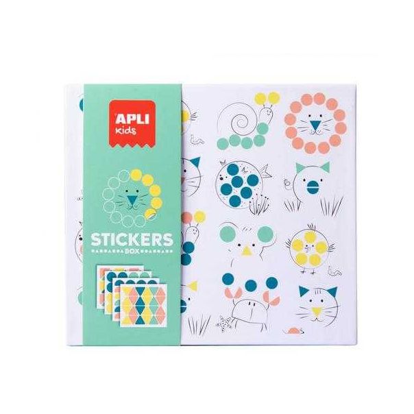 APLI Nalepnice kutija-Životinje - 18361