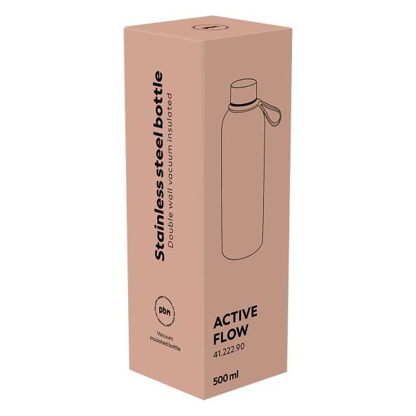 Termos boca ACTIVE FLOW 500 ml - dupli zid, vakuum izolacija, soft-touch, bela - EP3246688