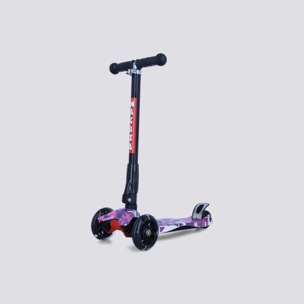 COOL Trotinet maxi scooter urban sa svetlecim tockovima - AC03-NW-BLU
