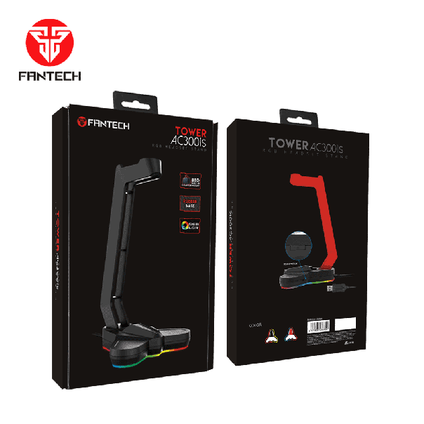 FANTECH Stalak za slušalice AC3001S RGB CRVENI - FT83713