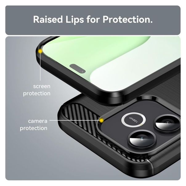 Maska za Honor 600 Lite crna Defender Safeguard - EP2964560