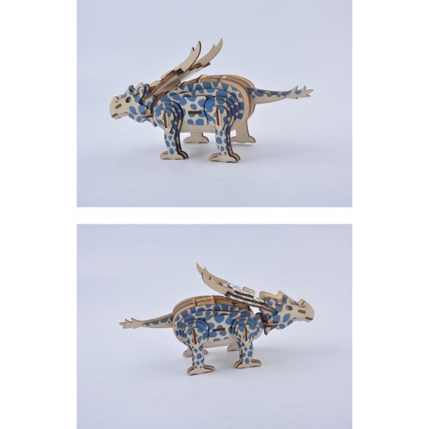 3d drvena slagalica - Achelousaurus - 46-1-1