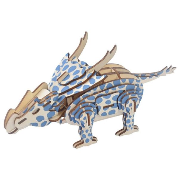 3d drvena slagalica - Achelousaurus - 46-1-1