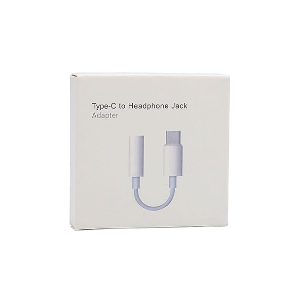 Adapter 3.5mm na Type C, bela digital IC - DAC - AD288