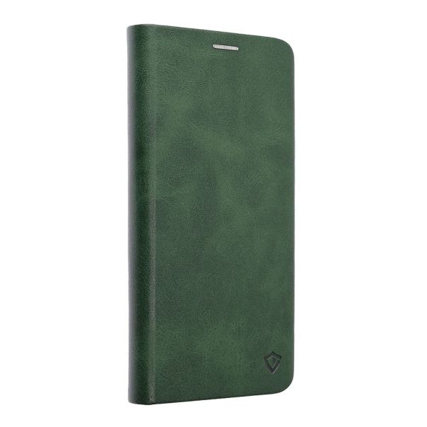 Maska za Honor X7d 4G/400 Smart 5G tamno zelena Teracell Elegant Flip - 224749