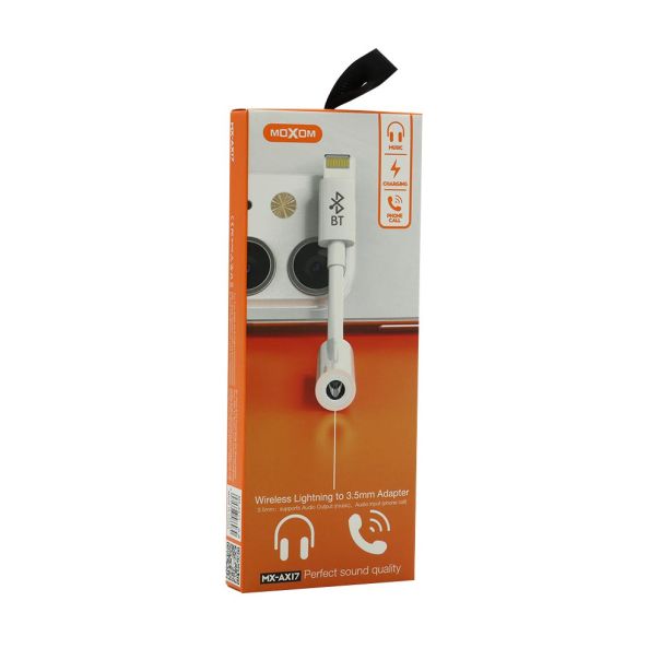 MOXOM Adapter audio MX-AX17 iPhone Lightning na AUX 3.5mm - AD438