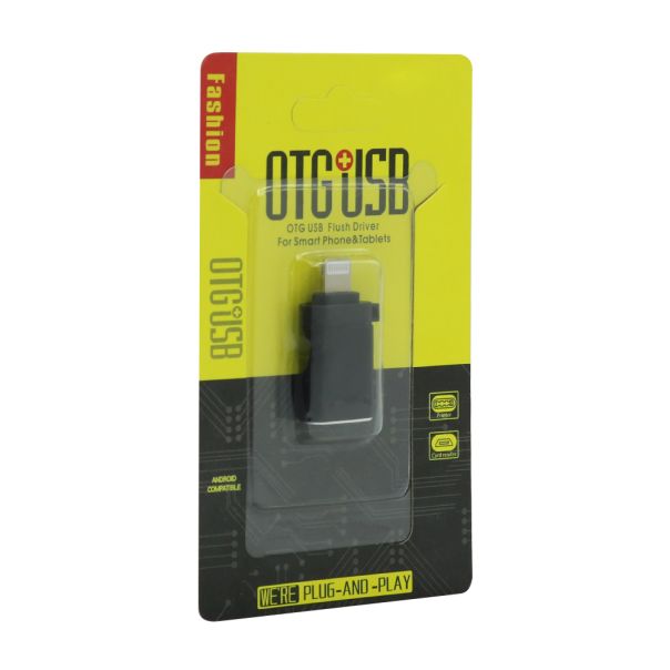 Adapter OTG Lightning na USB3.0 sa data transfer funkcijom, crna - AD444