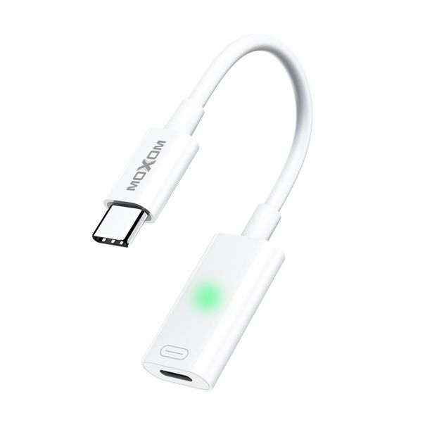 MOXOM Adapter OTG MX-CB243, Type-C na Lightning, bela - AD447