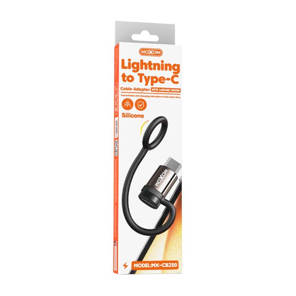 MOXOM Adapter OTG MX-CB250, Lightning na Type-C, crna - AD449