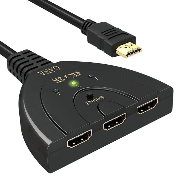 Adapter razdelnik (splitter) 3u1 HDMI (4Kx2K) - AD452