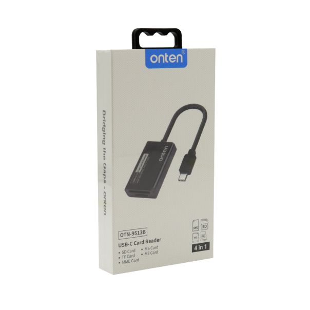 Adapter brzi čitač kartica USB Type-C na SD/MMC/MS/TF/M2 (OTN-9513) Onten - EP2944025