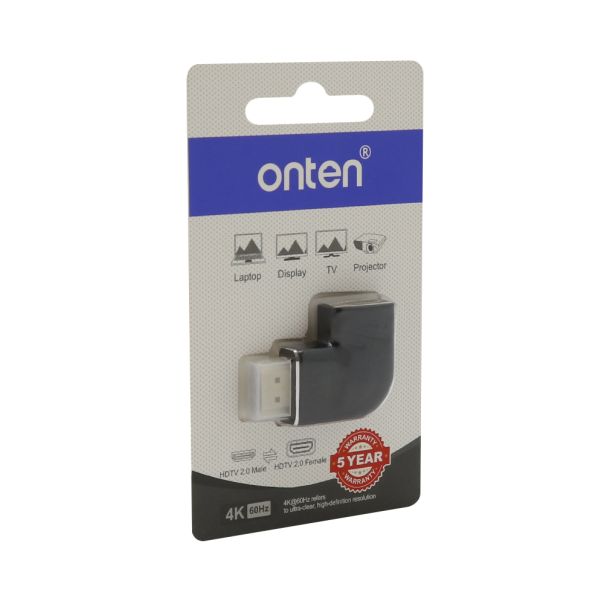 Adapter HDMI 4K 60Hz na HDMI (zenski) 2.0 aluminijumski (OTN- HD813D) Onten - EP2941732