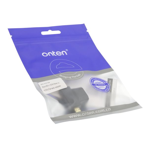 Adapter Mini HDMI + Micro HDMI (muski) na HDMI (zenski) 1.4 4K 30Hz (OTN-HD708) Onten - EP2943656