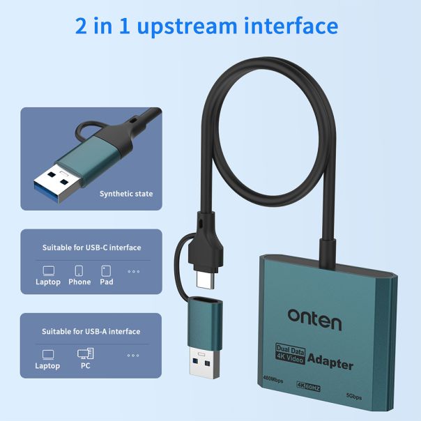 ONTEN Adapter USB Flash 3u2  OTN-UCA303 - EP2878792