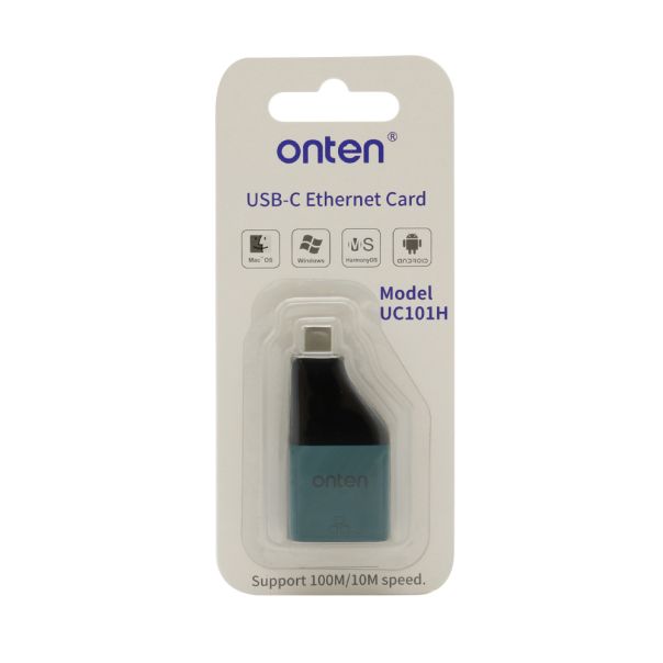 Adapter USB Type-C na Ethernet RJ45 (zenski) 100Mbps (OTN-UC101H) Onten - EP2943229