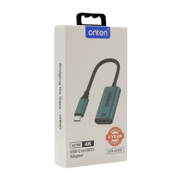 Adapter USB Type-C na HDMI (zenski) 4K 30Hz 20cm (OTN-UC951) Onten - EP2939500