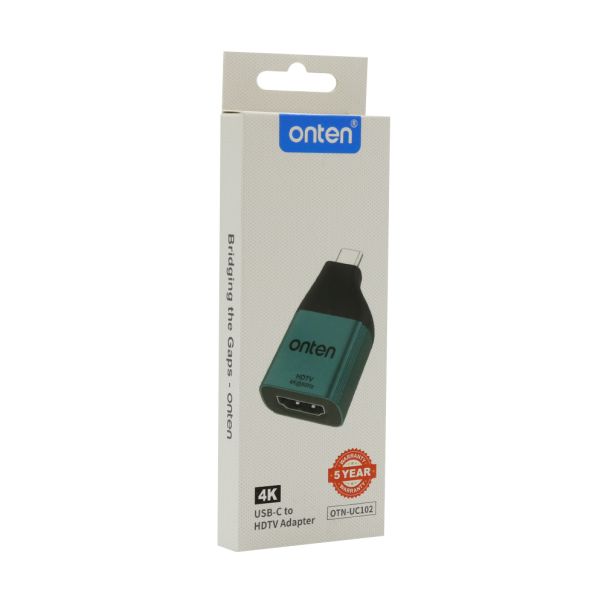 Adapter USB Type-C na HDMI (zenski) 4K 60Hz (OTN-UC102) Onten - EP2939606